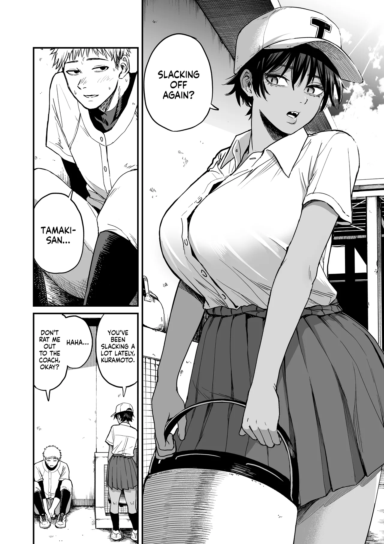 Hentai Manga Comic-I Found the Grumpy, Brown-Skinned Baseball Manager's Weakness-Read-3